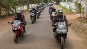 TVS AOG South Chapter ride