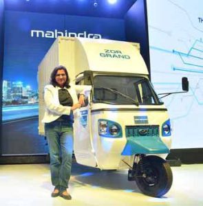 Mahindra Zor Grand Cargo electric three-wheeler launched